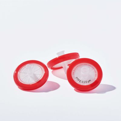 jakość  Non Sterile Hydrophilic Disc Filter HPLC Certified PTFE Syringe Filters 0.22 Micron fabryka
