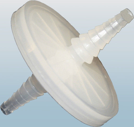 Stepped Barb Hydrophobic Bacterial Vent Filter For Suction Machines And Tubing